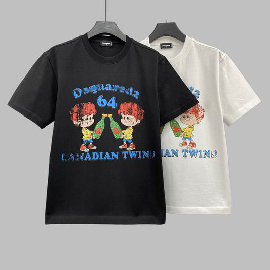 2026-12 DSQ2 New Men's Short Sleeve T-Shirt