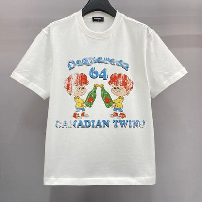2026-12 DSQ2 New Men's Short Sleeve T-Shirt