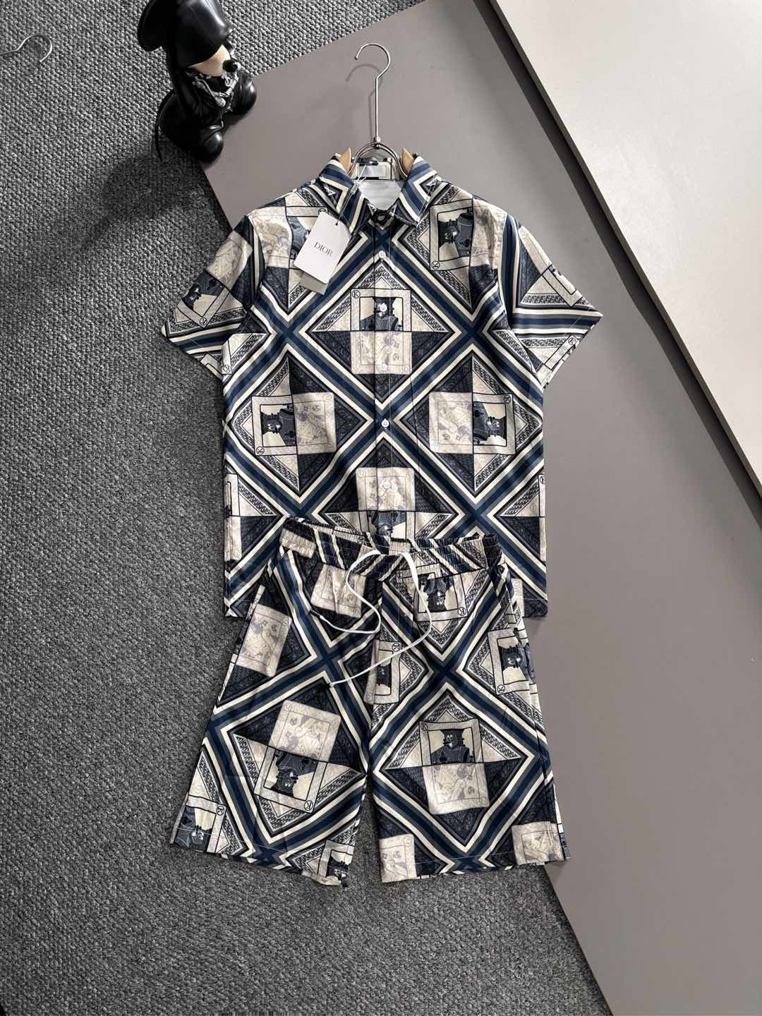 Christian Dior Shorts & Short-Sleeve Set