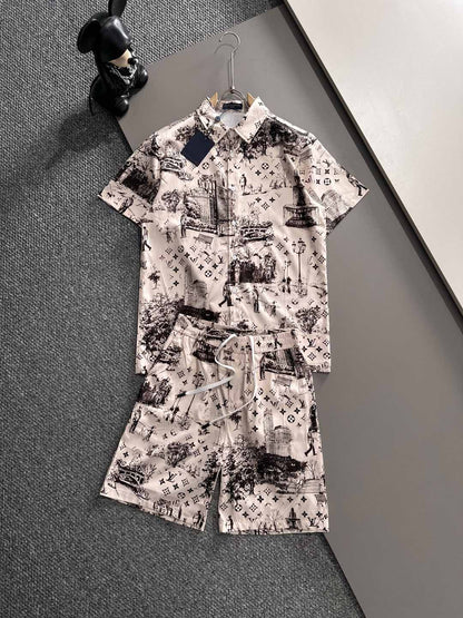 Louis Vuitton Shorts & Short-Sleeve Set