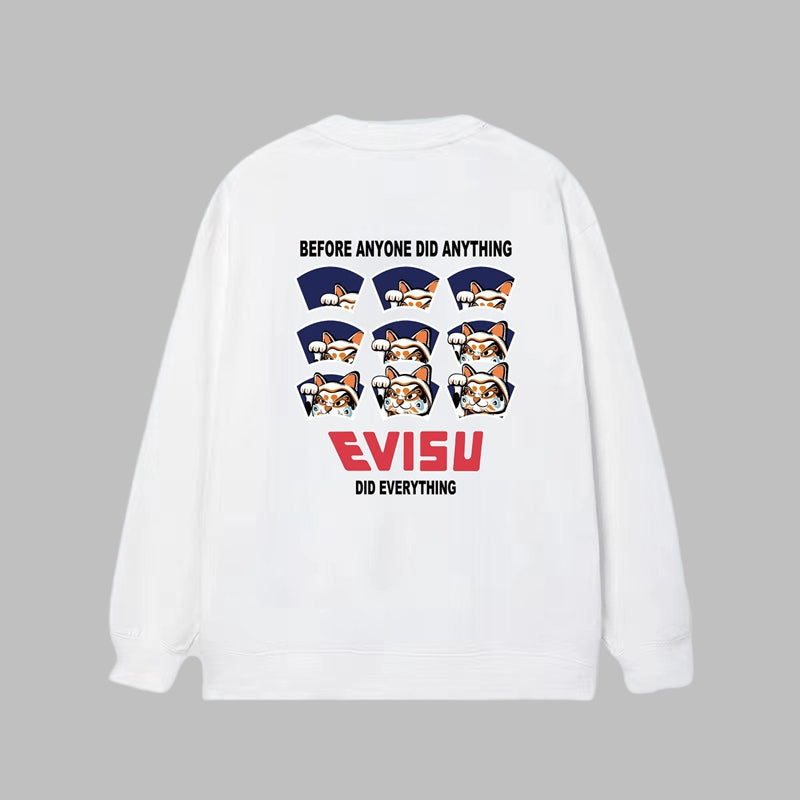Evisu Men's & Women's New Arrival Sweatshirt